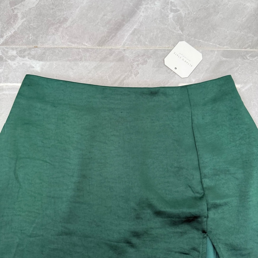 Women’s Altar’d State Slit Mini Skirt Medium - Picture 2 of 16